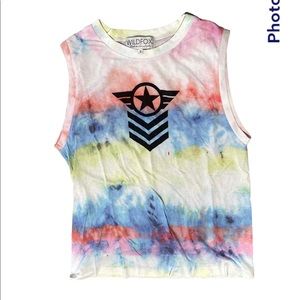 Sleeveless Tye Dye wildfox tee